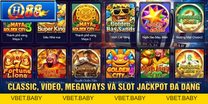 TP Nổ hũ QH88 – Sảnh Game Slot Jackpot Đỉnh Cao 2026 - Vbet